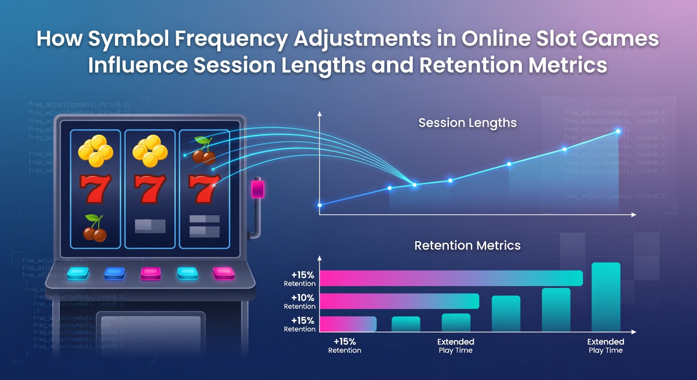 Detailed view of online slot game reels displaying symbol arrangements and frequency weighting indicators used by game developers
